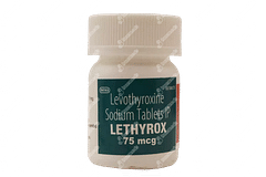 Lethyrox 75mcg Tablet 100
