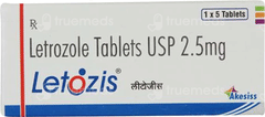 Letozis 2.5 Mg Tablet 5