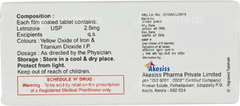 Letozis 2.5 Mg Tablet 5