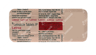 Letroz 2.5 MG Tablet 5