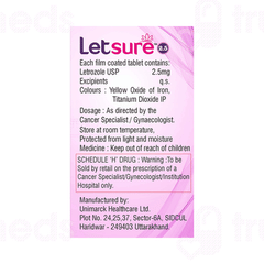 Letsure 2.5 Mg Tablet 5