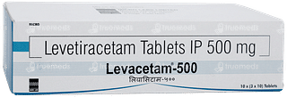 Levacetam 500 Tablet 10