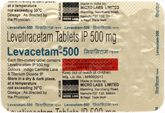 Levacetam 500 Tablet 10