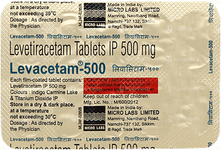 Levacetam 500 Tablet 10