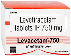 Levacetam 750 Tablet 10 Levacetam 750 Tablet 10