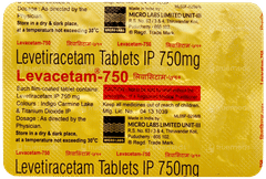 Levacetam 750 Tablet 10 Levacetam 750 Tablet 10