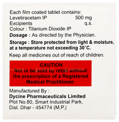 Levalty 500 Tablet 10 Levalty 500 Tablet 10
