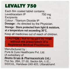 Levalty 750 Tablet 10