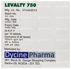Levalty 750 Tablet 10