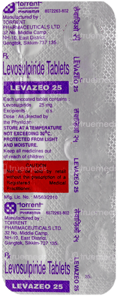 Levazeo 25 Tablet 10 Levazeo 25 Tablet 10
