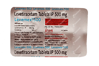 Levemex 500 MG Tablet 10