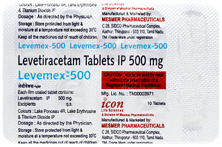 Levemex 500 Tablet 10