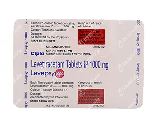 Levepsy 1000 Tablet 10