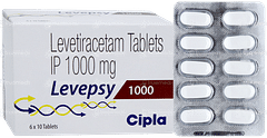 Levepsy 1000 Tablet 10