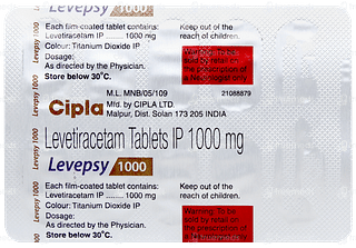 Levepsy 1000 Tablet 10