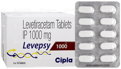Levepsy 1000 Tablet 10 Levepsy 1000 Tablet 10