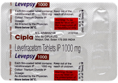 Levepsy 1000 Tablet 10 Levepsy 1000 Tablet 10