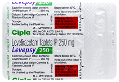 Levepsy 250 Tablet 15 Levepsy 250 Tablet 15