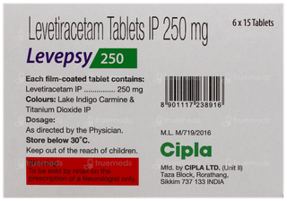 Levepsy 250 Tablet 15