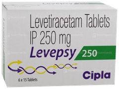 Levepsy 250 Tablet 15 Levepsy 250 Tablet 15