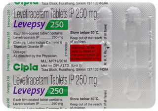 Levepsy 250 Tablet 15