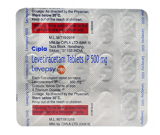 Levepsy 500 MG Tablet 15