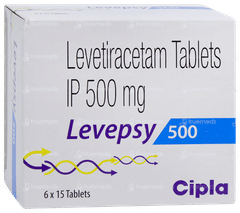 Levepsy 500 Tablet 15