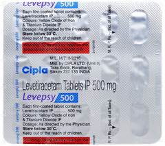 Levepsy 500 Tablet 15