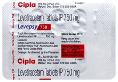 Levepsy 750 Tablet 10 Levepsy 750 Tablet 10