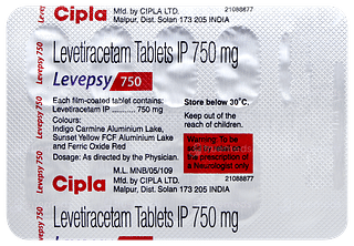 Levepsy 750 Tablet 10