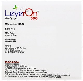 Leveron 500 Tablet 10