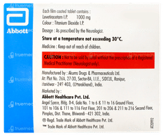 Levesam 1gm Tablet 15 Levesam 1gm Tablet 15