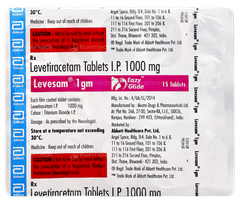 Levesam 1gm Tablet 15 Levesam 1gm Tablet 15