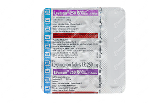 Levesam 250 MG Tablet 15