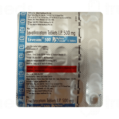 Levesam 500 Tablet 15