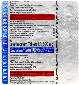 Levesam 500 Tablet 15