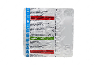 Levesam 750 MG Tablet 15