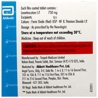 Levesam 750 Tablet 15