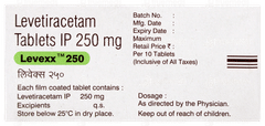 Levexx 250 Tablet 10 Levexx 250 Tablet 10