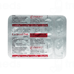 Levicent 500 Mg Tablet 10