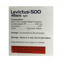 Levictus 500 MG Tablet 10 Levictus 500 MG Tablet 10