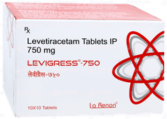 Levigress 750 Tablet 10 Levigress 750 Tablet 10