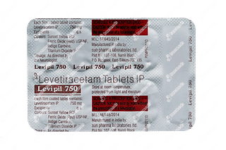 Levipil 750 MG Tablet 10