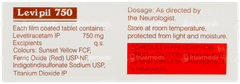 Levipil 750 Tablet 10 Levipil 750 Tablet 10