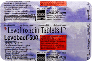Levobact 500 Tablet 10