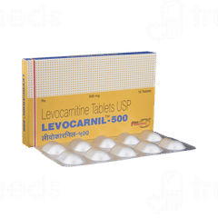 Levocarnil 500 Tablet 10