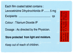 Levocet Tablet 10 Levocet Tablet 10