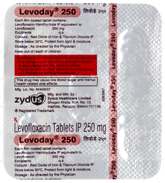 Levoday 250 Tablet 5