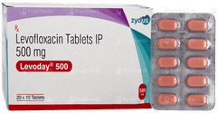 Levoday 500 Tablet 10