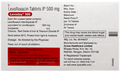 Levoday 500 Tablet 10